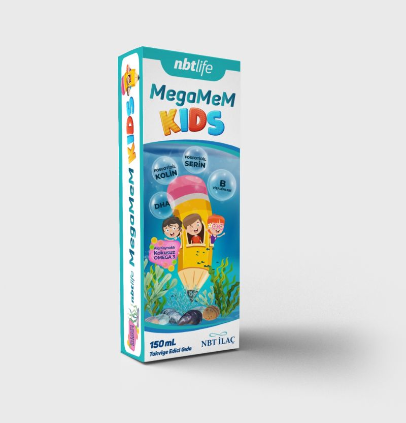 Nbtlife Megamem Kids 150 ml Şurup