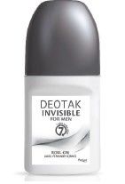 Deotak Invisible Deodorant Roll-On Men 35 ml