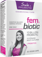 Suda Probiotic Fem Biotic 30 Kapsül