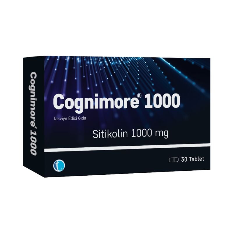 Tab İlaç Cognimore 1000 mg Sitikolin 30 Tablet