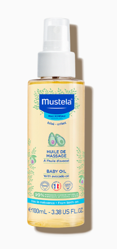 Mustela Baby Massage Oil 100ml (Bebek Yağı)