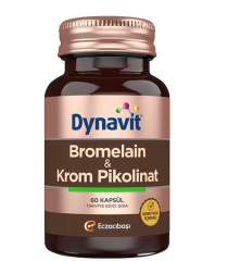 Dynavit Bromelain Krom Pikolinat 60 Kapsül