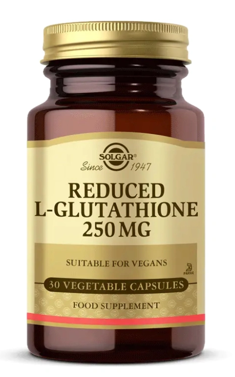 Solgar Reduced L-Glutathione 250 mg 30 Kapsül