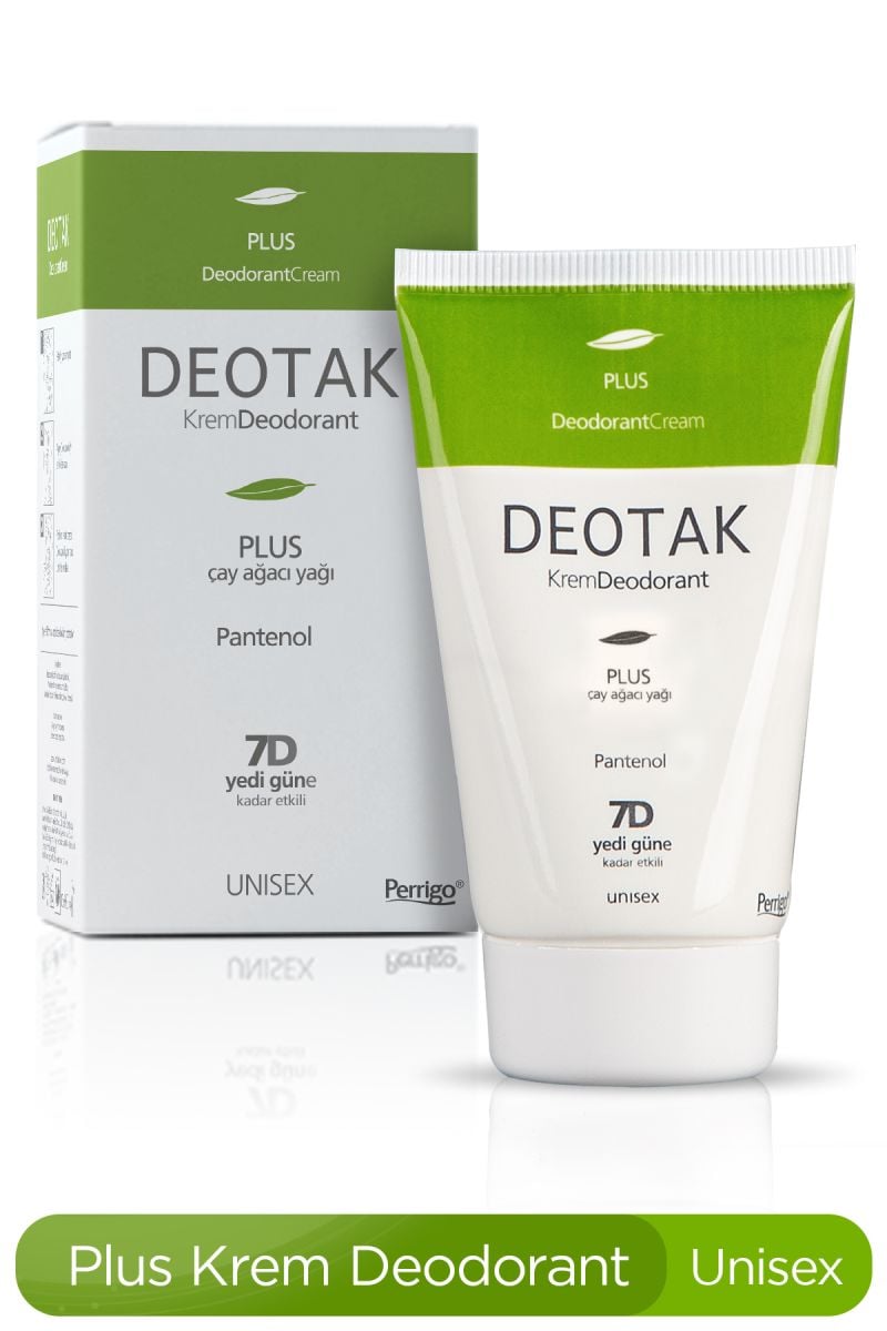 Deotak Plus Tea Tree Oil Krem Deodorant 35ml