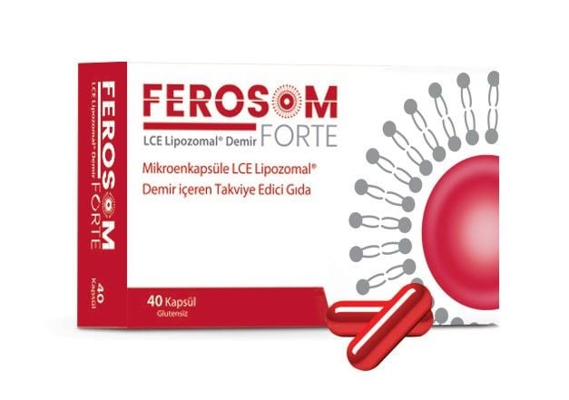 Ferosom Forte Capsule 40 Kapsül