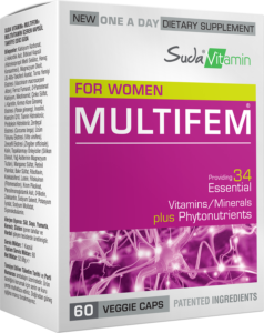 Suda Vitamin Multifem Multivitamin 60 Kapsül