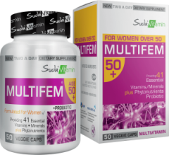 Suda Vitamin Multifem 50+ 50 Kapsül