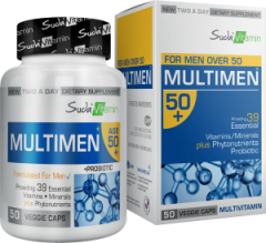 Suda Vitamin Multimen 50+ 50 Kapsül