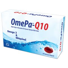Omepa-Q10 Omega3 Ubiquinol 30 Kapsül