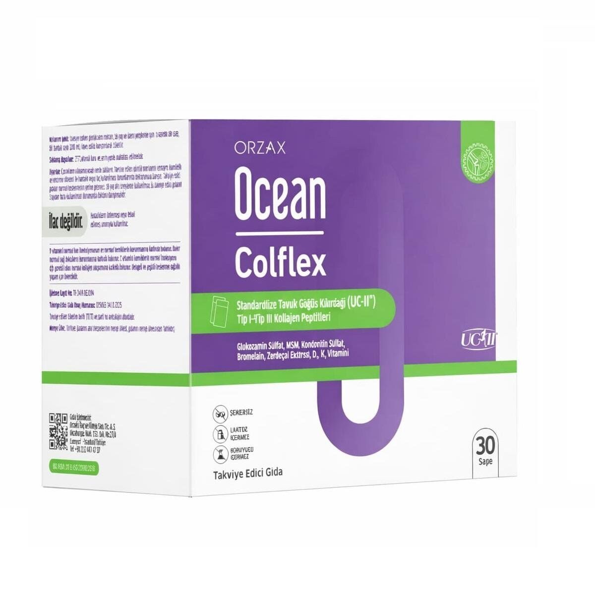 Orzax Ocean Colflex 30 Saşe