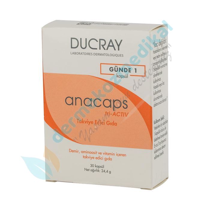 Ducray Anacaps Tri-Activ 30 Kapsül
