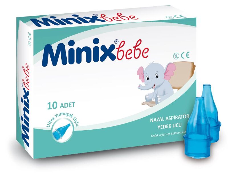 MinixBebe Nazal Aspiratör Ucu 10 Adet