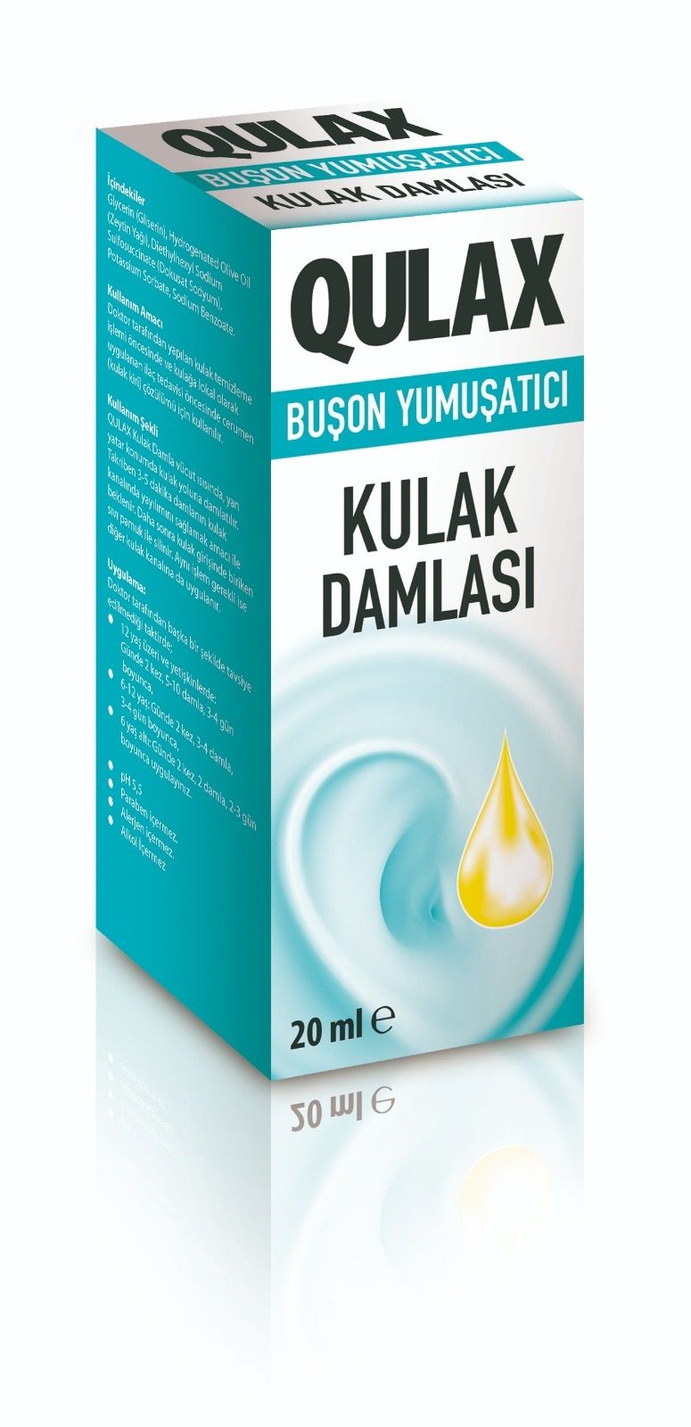 Qulax Buşon Yumuşatıcı Kulak Damlası 20 ml