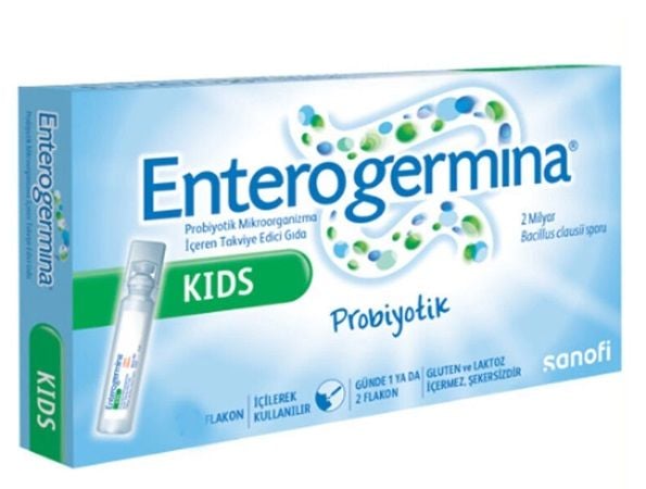 Enterogermina Çocuklar için Takviye Edici Gıda 100ml ( 5ml x 20 flakon )