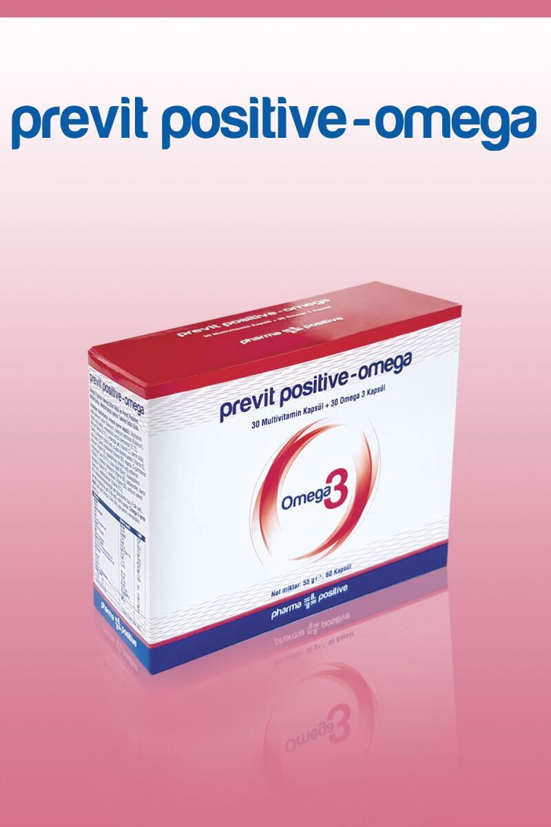Previt Positive Omega 3 60 Kapsül