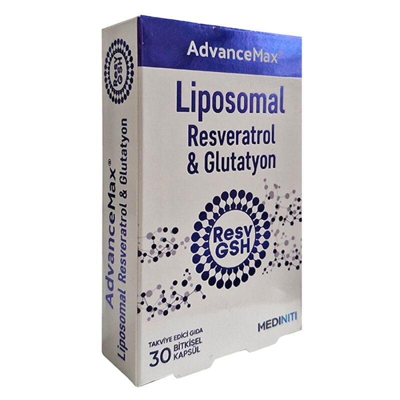 Mediniti Advancemax Lıpozomal Resveratrol Glutatyon 30 Kapsul