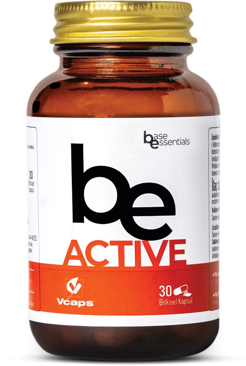 Cronos Pharma Be Active Takviye Edici Gıda 30 Bitkisel Kapsül