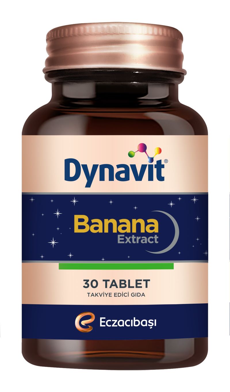 Dynavit Banana Extract Takviye Edici Gıda 30 Tablet