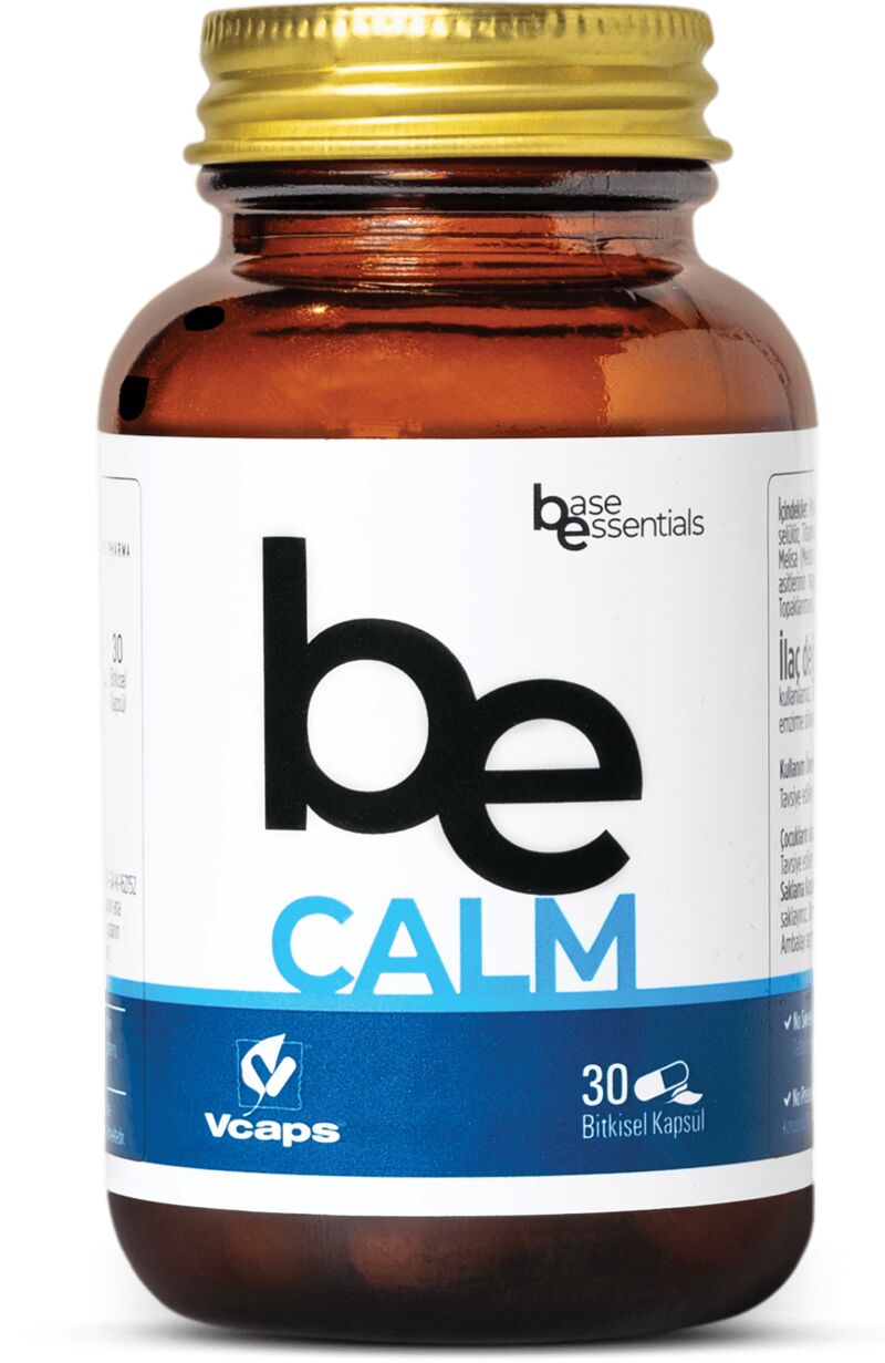 Cronos Pharma Be Calm Takviye Edici Gıda 30 Bitkisel Kapsül