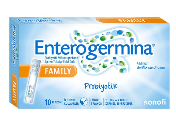 Enterogermina Family Probiyotik Mikroorganizma İçeren Takviye Edici Gıda 10 Flakon