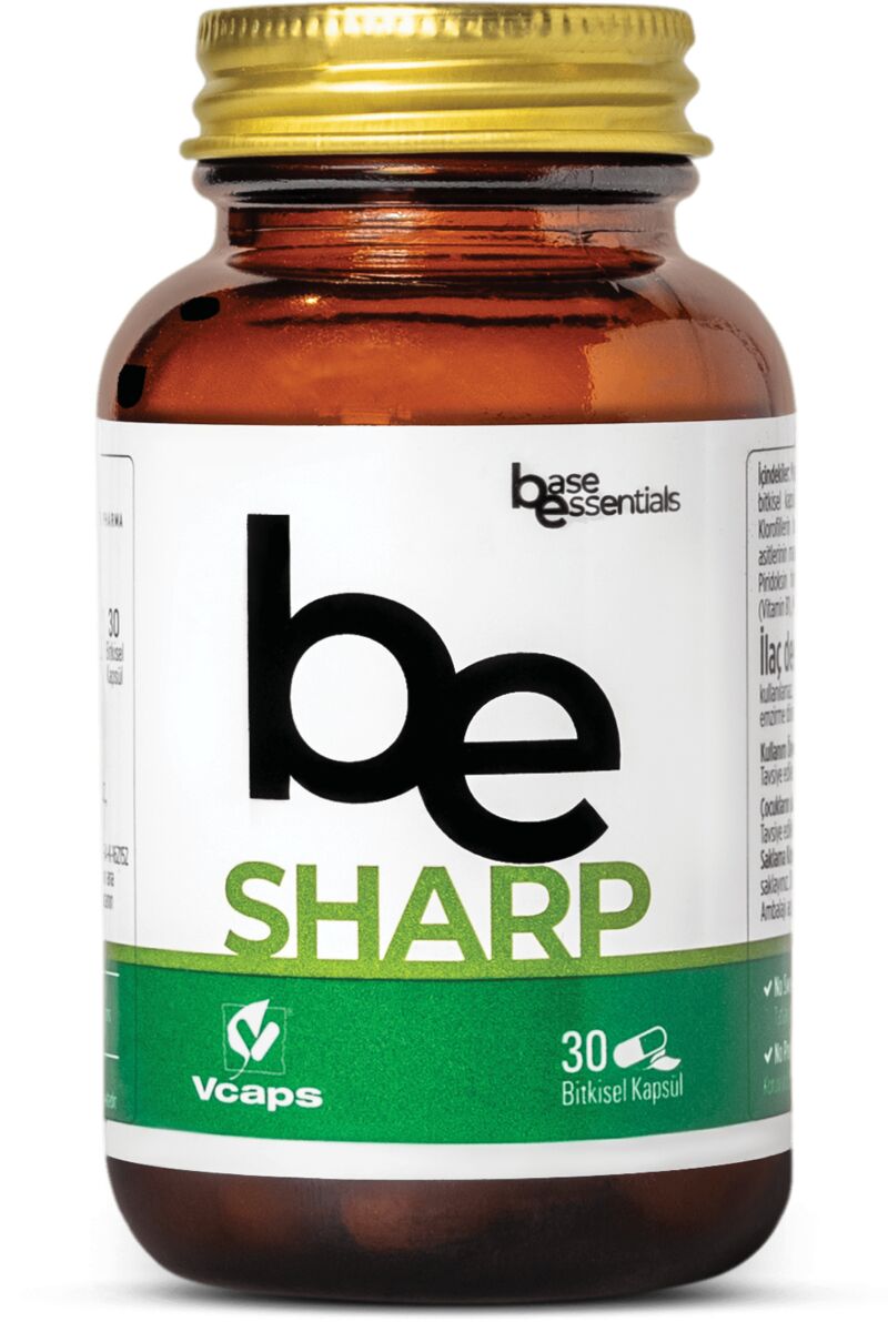 Cronos Pharma Be Sharp Takviye Edici Gıda 30 Bitkisel Kapsül