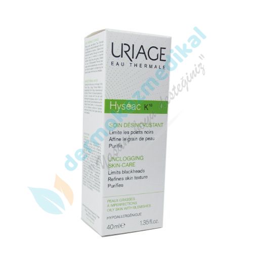 Uriage Hyseac K18 40ml ( Siyah nokta eğilimli karma ve yağlı ciltlere özel bakım kremi )