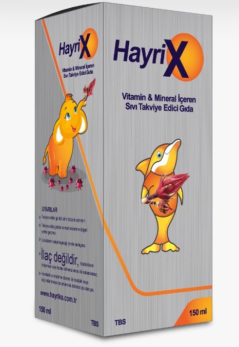 サプリメント harri Hayrix Vitamin ve Mineral Şurubu 150 ml