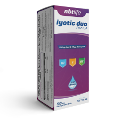 NbtLife İyotic Duo Damla 50 ml - İyot ve Selenyum içeren Damla