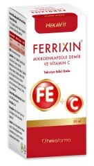 Hekafarma Ferrixin Demir C Damla 20 ML