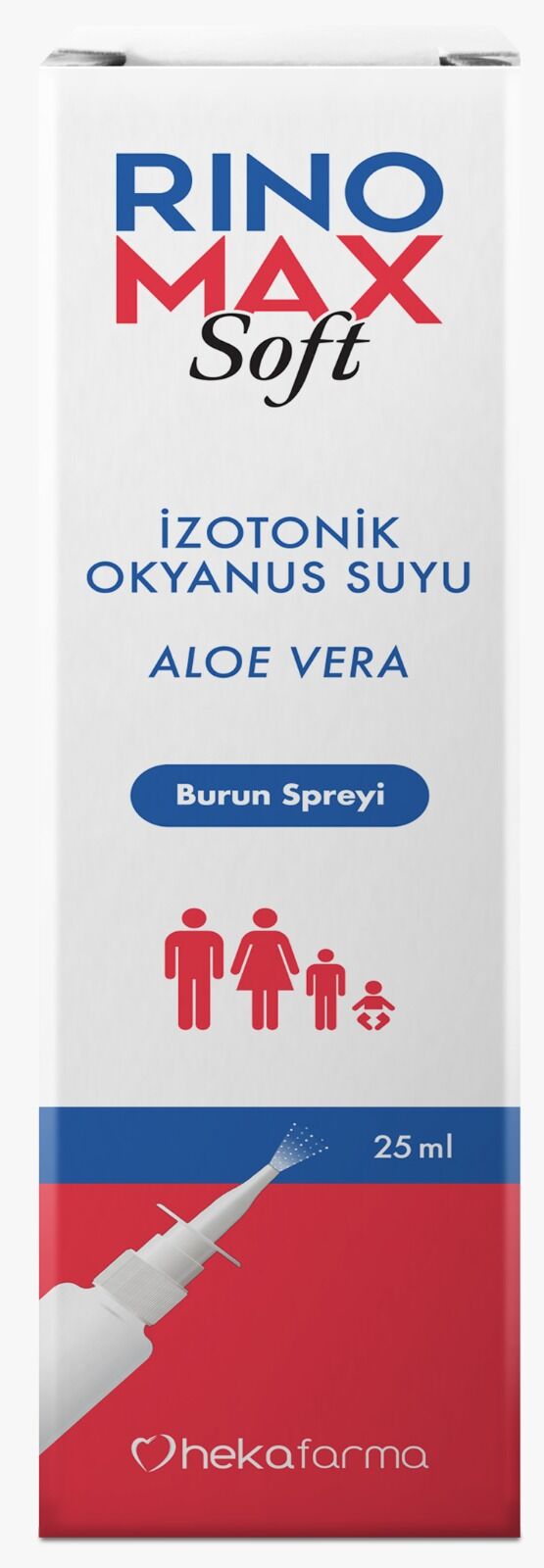 Hekafarma Rınomax Soft Burun Spreyı 25 Ml