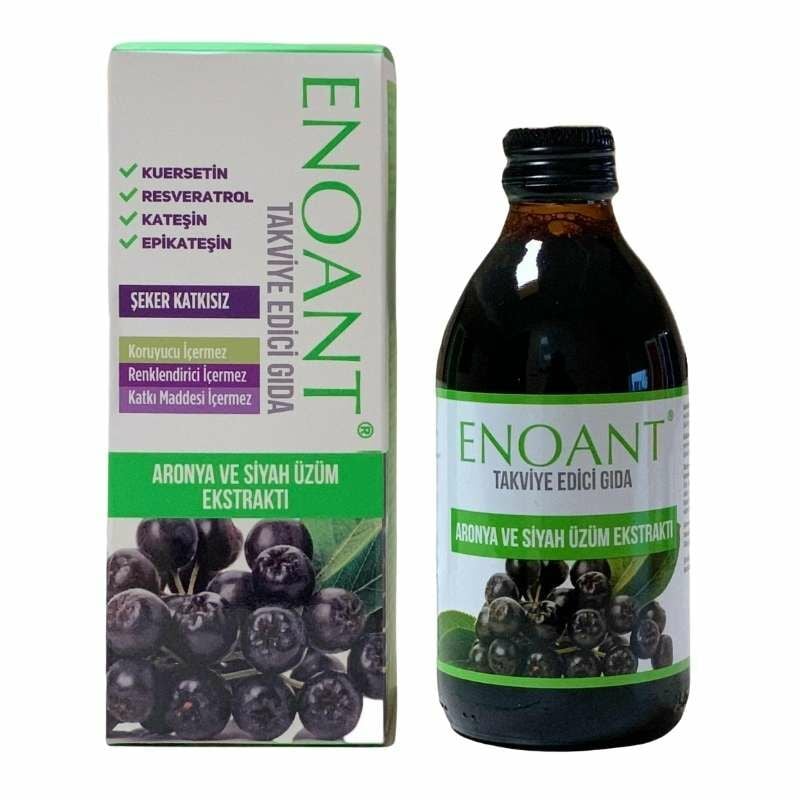 Enoant Aronya Ve Siyah Üzüm Ekstraktı 250ml