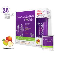 Suda Collagen Fxone Apple Elma Aromalı Kollajen 30 x 13 g