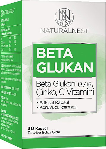 Naturalnest Beta Glucan 30 Kapsül
