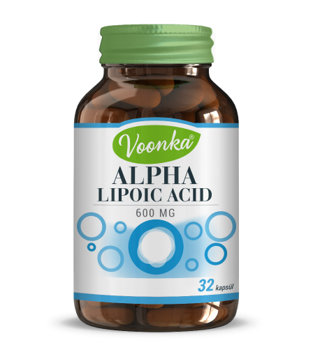 Voonka Alpha Lipoic Acid 600 mg 32 Kapsül