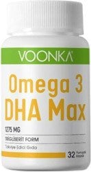 Voonka Omega 3 1275 mg DHA Max 32 Kapsül
