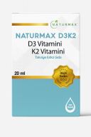 Naturmax D3K2 Takviye Edici Gıda 20ml Damla