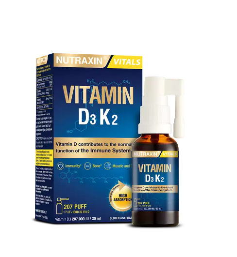 Nutraxin Vitamin D3K2 Sprey 30 ml
