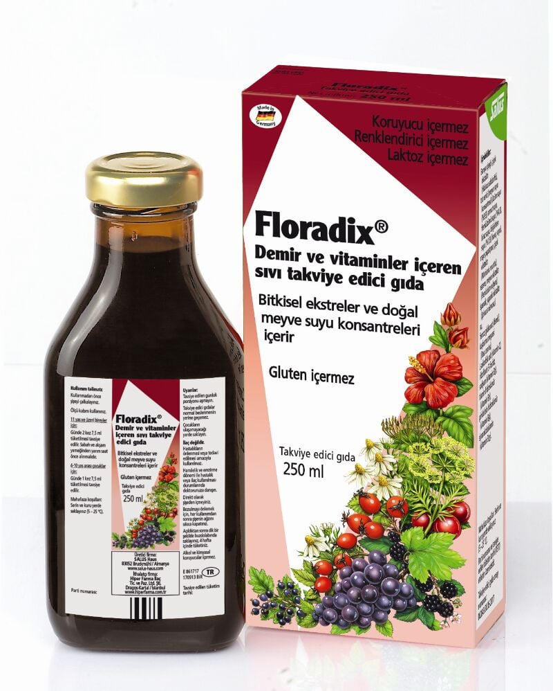 Floradix Sıvı Takviye edici Gıda 250 ml