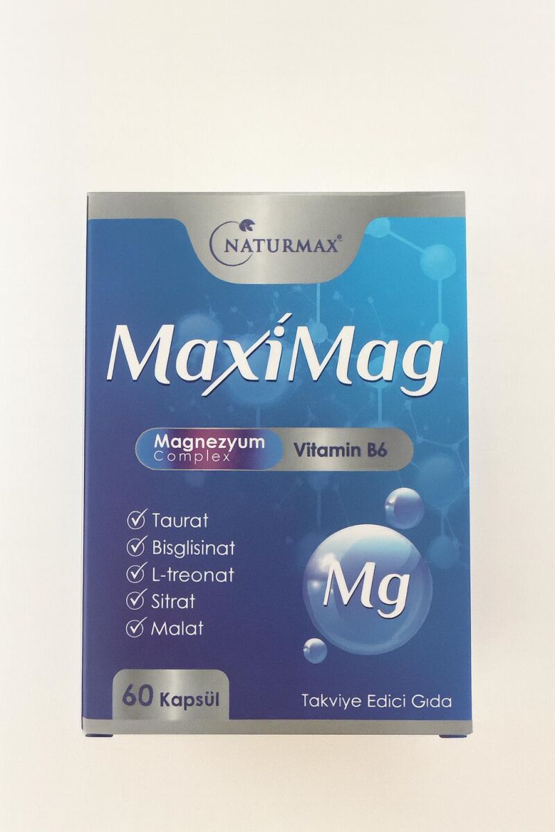 Naturmax Maximag Magnezyum Complex 60 Kapsül