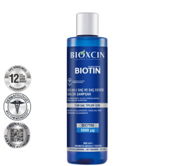 Bioxcin Biotin Şampuan 300 ml | Tüm Saç Tipleri