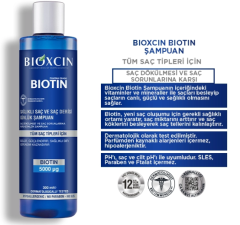Bioxcin Biotin Şampuan 300 ml | Tüm Saç Tipleri