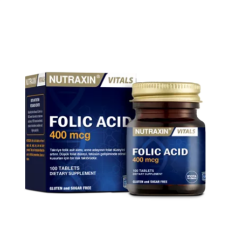 Nutraxin Folic Acid 100 Tablet 400 mcg