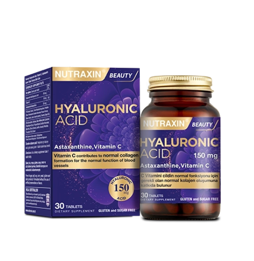 Nutraxin Hyaluronik Asit Takviye Edici Gıda 30 Tablet