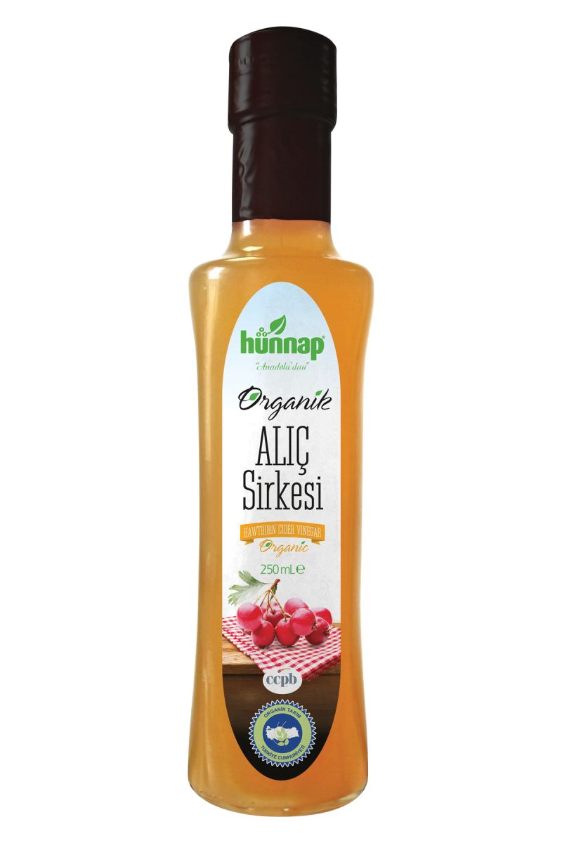 Hünnap 250 ml Organik Alıç Sirkesi