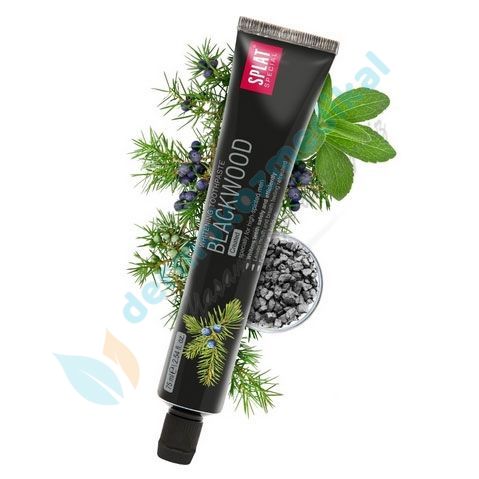 Splat Blackwood Diş Macunu 75ml Güçlü Beyazlatma