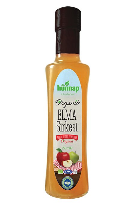 Hünnap Organik Elma Sirkesi 250 ml