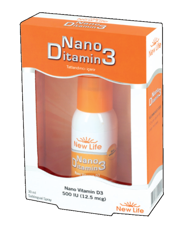 New Life Nano Ditamin 3 500 IU 15ml Oral Spray