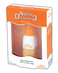 New Life Nano Ditamin 3 500 IU 15ml Oral Spray