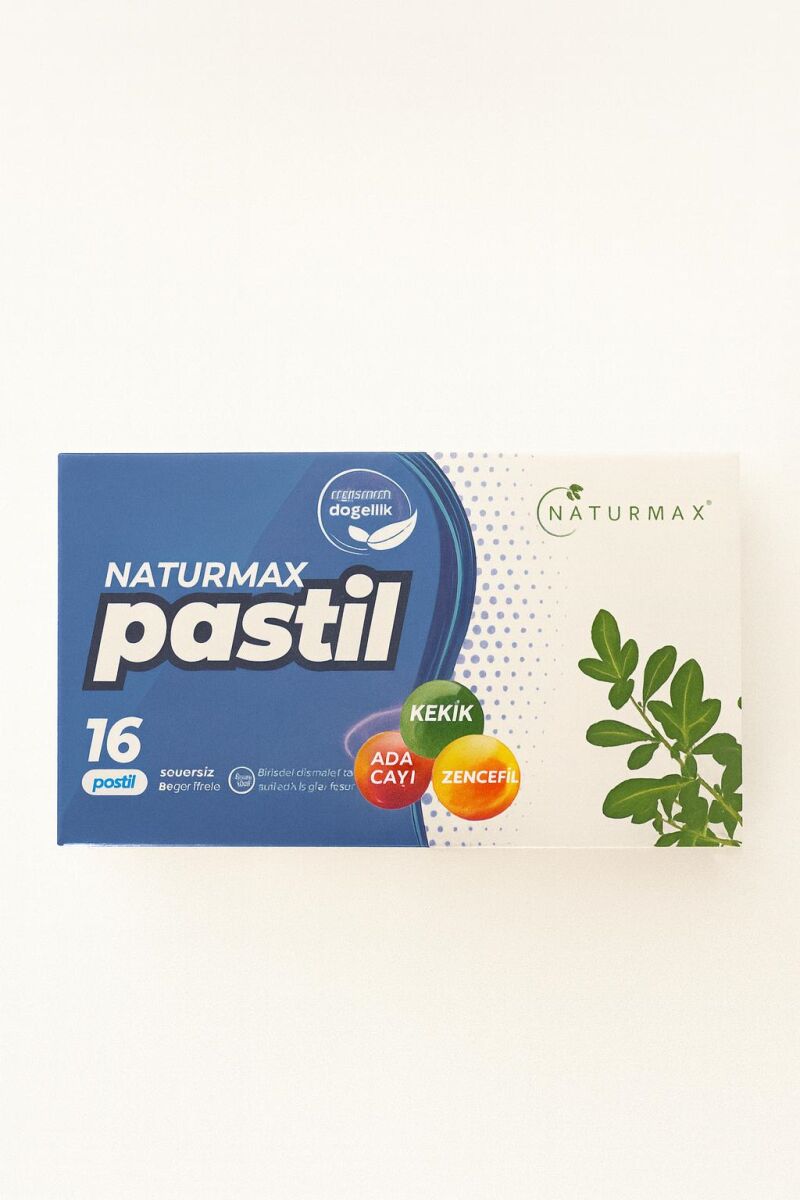 Naturmax Kekik & Zencefil & Adaçayı Pastil 16'lı
