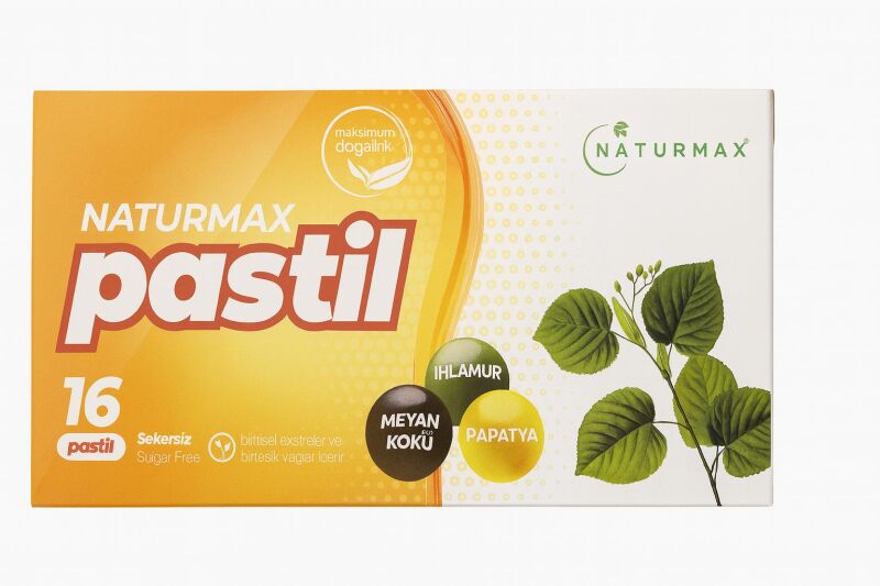 Naturmax Meyan Kökü & Papatya & Ihlamur Pastil 16'lı